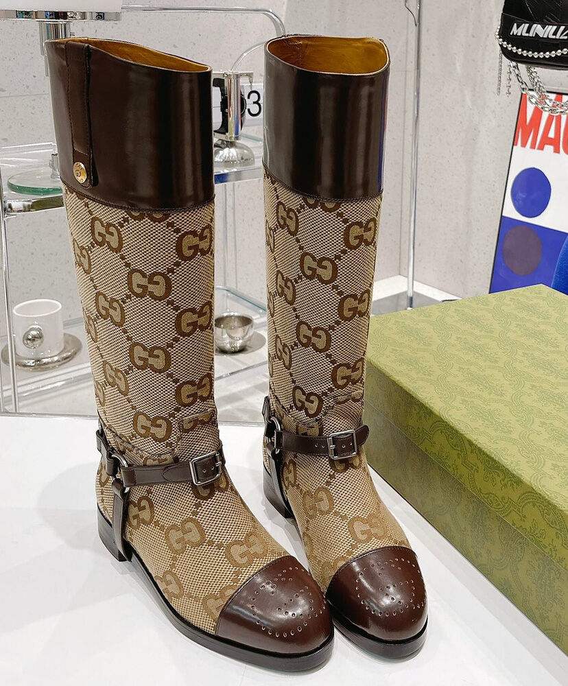 Knee-high Boot With Harness