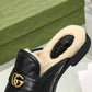 Women's Slipper With Double G