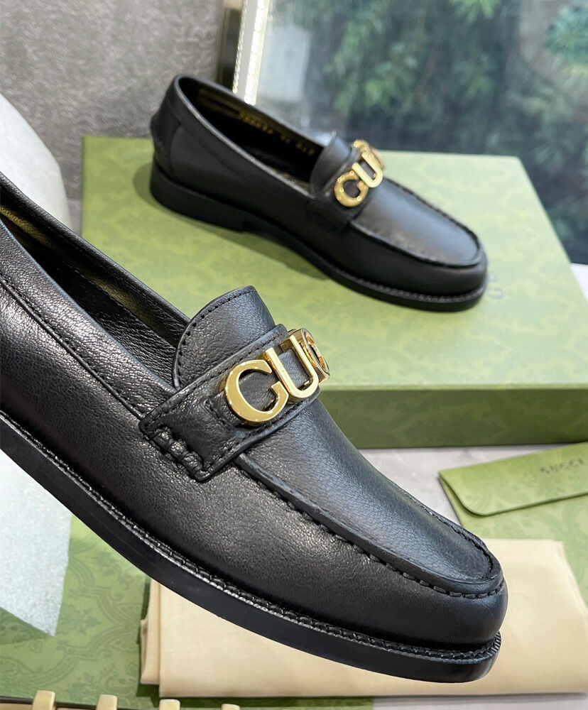 Women's Gucci Leather Loafer