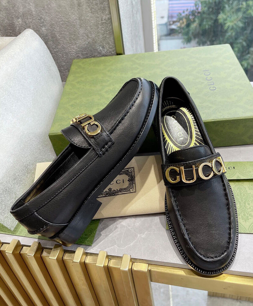 Women's Gucci Leather Loafer