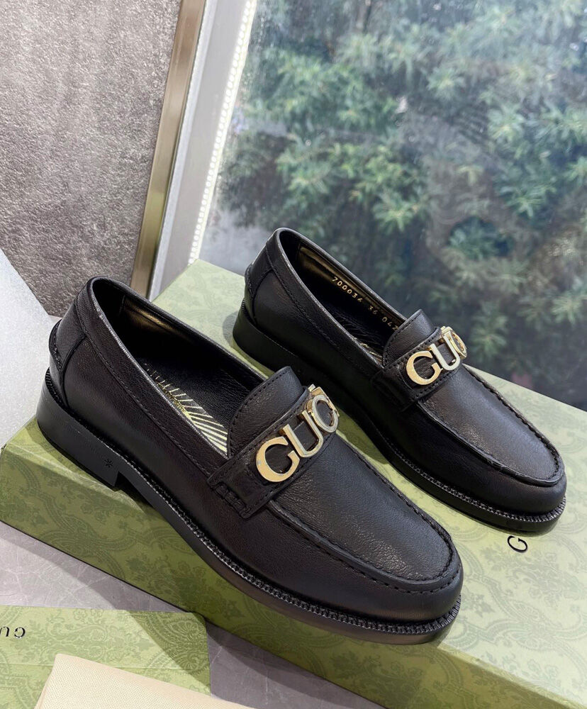 Women's Gucci Leather Loafer