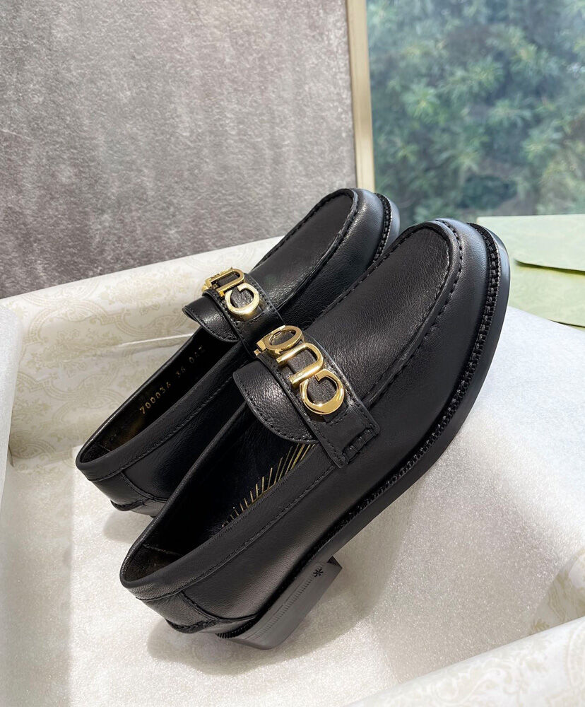 Women's Gucci Leather Loafer