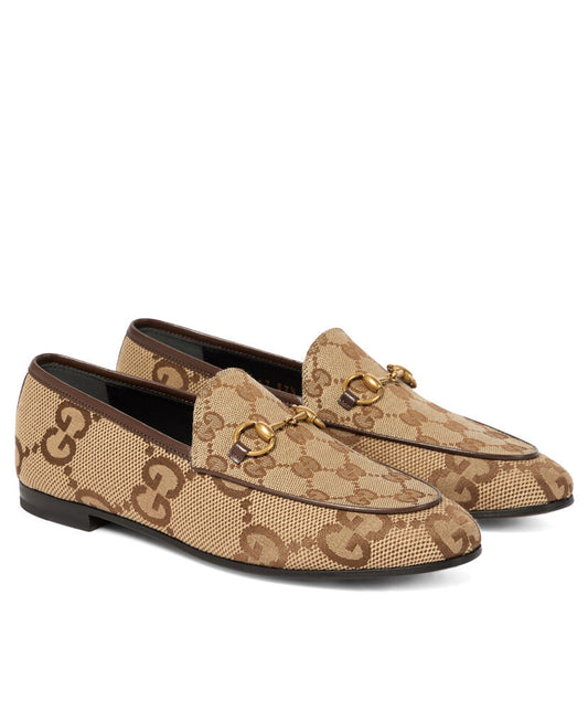 Jordaan Maxi GG Canvas Loafers - MarKat store