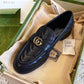 Double G Matelasse Leather Loafers - MarKat store