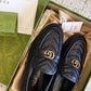 Double G Matelasse Leather Loafers - MarKat store