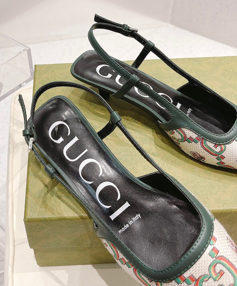 Women's Gucci 100 Sling Back Pump