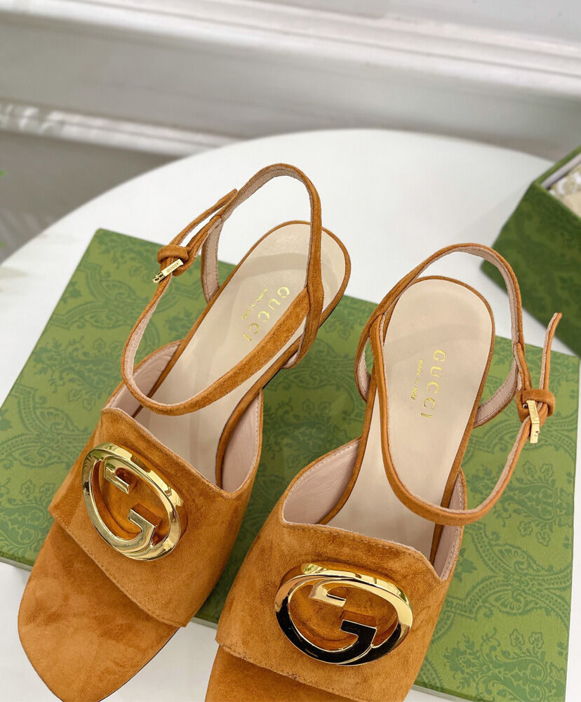 Gucci Blondie Heeled Sandal