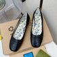 Women's Ballet Flat With Interlocking G