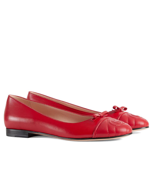 Women's Ballet Flat With Double G