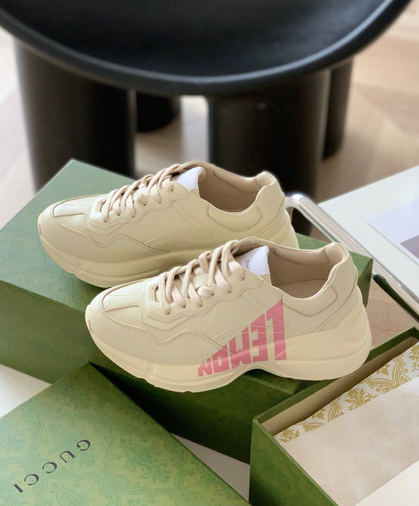 Women's Rhyton 'Lemon Gucci' Sneaker