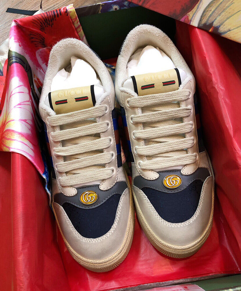 Gucci Screen Leather Sneaker