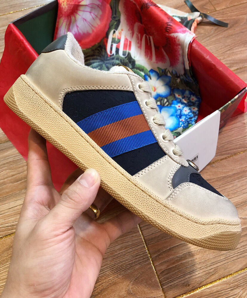 Gucci Screen Leather Sneaker