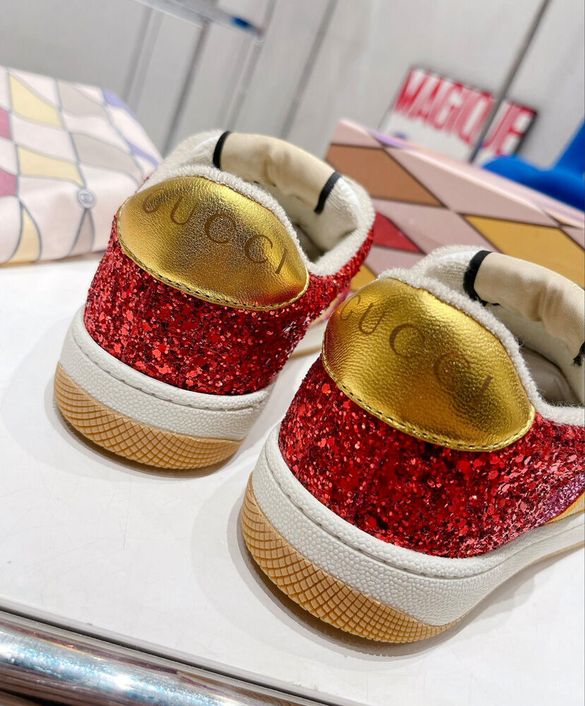 Screener Glitter Sneakers