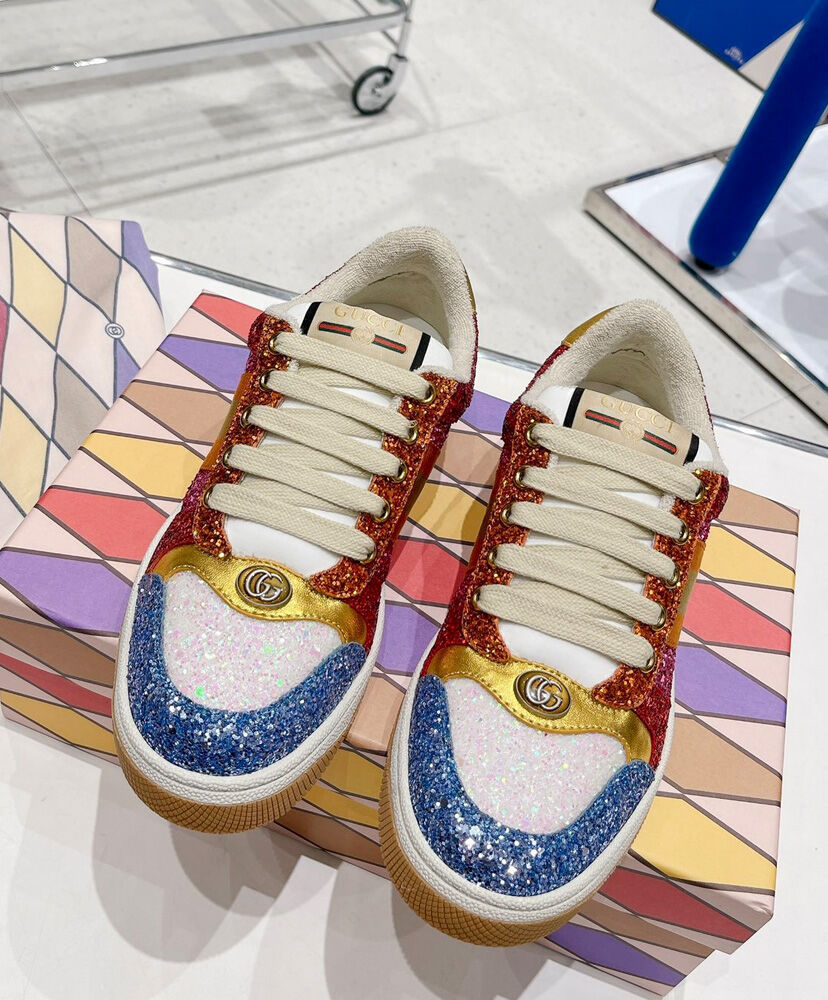 Screener Glitter Sneakers