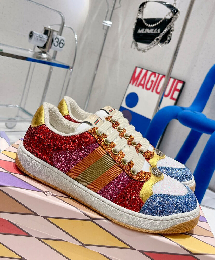 Screener Glitter Sneakers