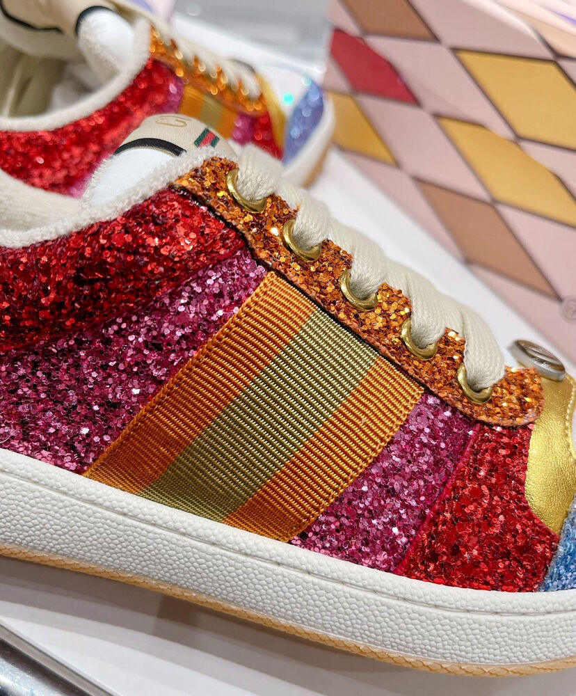 Screener Glitter Sneakers