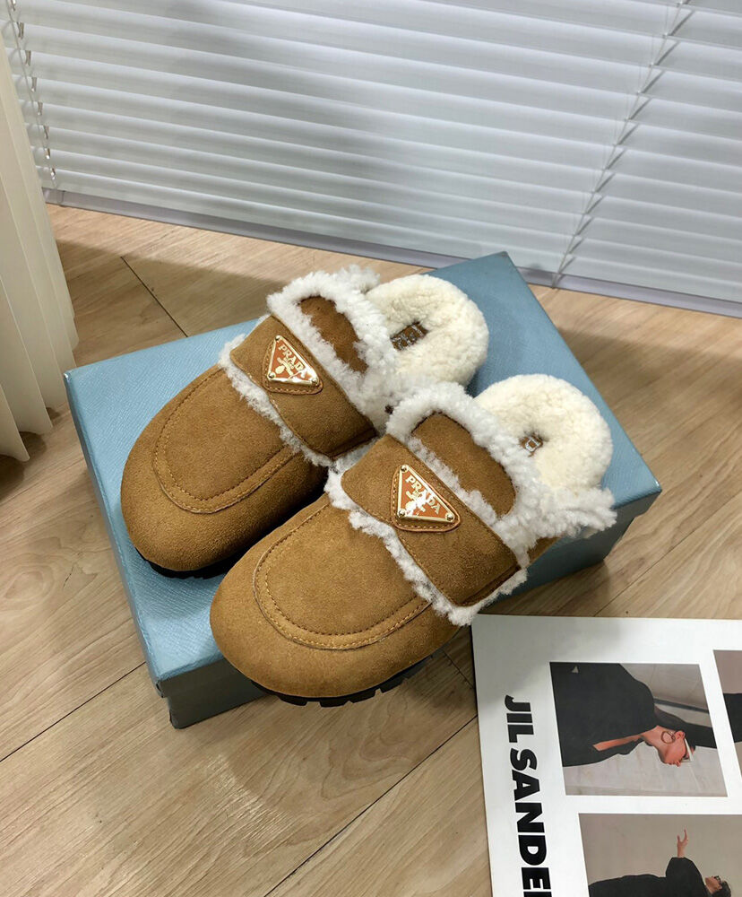 Shearling Slippers