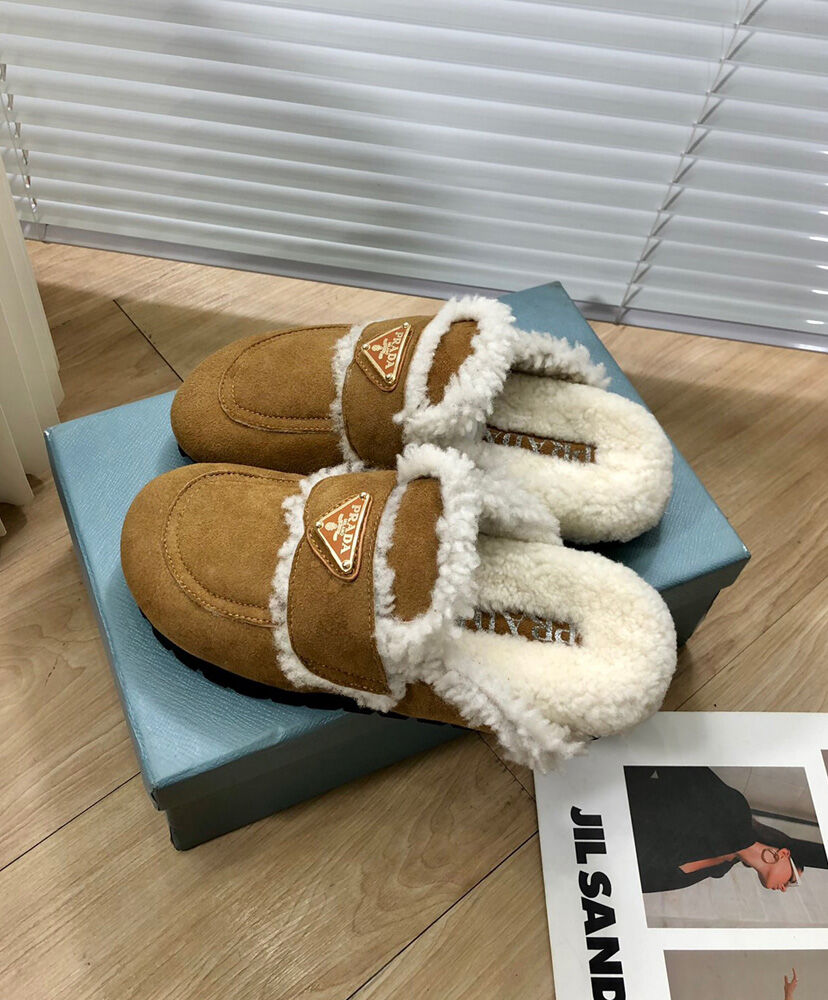 Shearling Slippers