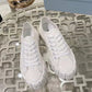 Double Wheel Sequin Sneakers