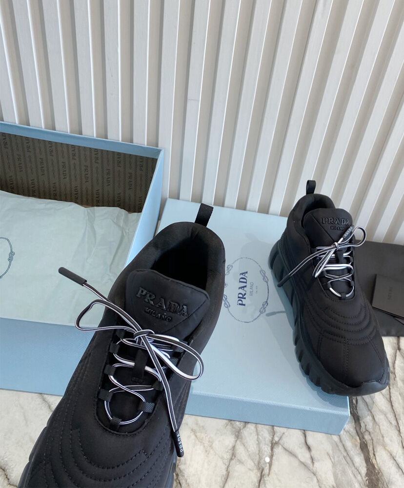 Prada Rush Gabardine Re-Nylon Sneakers