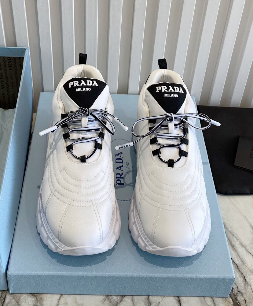 Prada Rush Gabardine Re-Nylon Sneakers