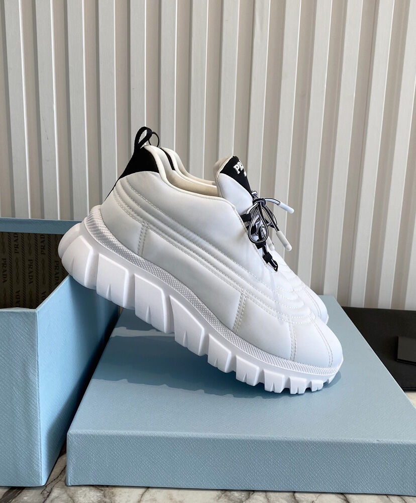 Prada Rush Gabardine Re-Nylon Sneakers