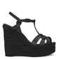 Tribute Leather Wedge Espadrille Sandals