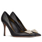 Valentino Garavani One Stud Pump With Crystals 100MM