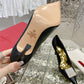 Valentino Garavani One Stud Pump With Crystals 100MM